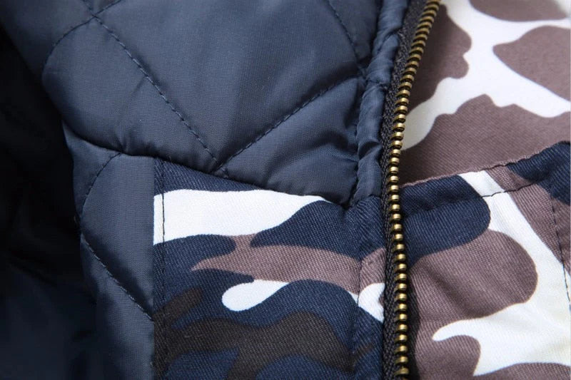 Men Military Hooded Camouflage Parkas Jacket Allmartdeal