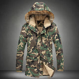 Men Military Hooded Camouflage Parkas Jacket Allmartdeal