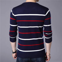 Men Wool Slim Fit Pullover Sweater Allmartdeal
