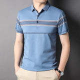 Men's Cotton Short Sleeve Casual Polo Shirt Allmartdeal