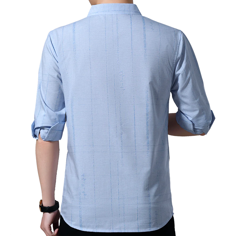 Men's Fashion Long Sleeve Luxury Shirt Allmartdeal