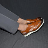 Men's Genuine Cow Leather Sandals Shoes Allmartdeal