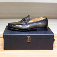 Men's Genuine Leather Handmade Loafers Allmartdeal