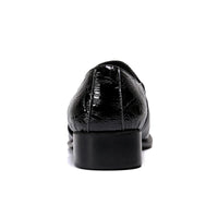 Men's Genuine Leather Leisure Trendy Pointed Toe Shoes Allmartdeal