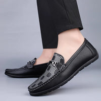 Men's Genuine Leather Moccasins Loafers Allmartdeal