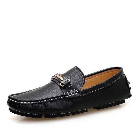 Men's Handmade Fashion Genuine Leather Slip-On Loafer Allmartdeal