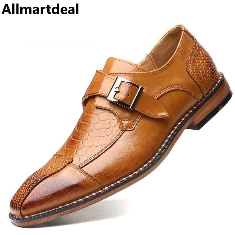 Men's High Quality Leather Business Shoes Allmartdeal