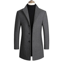Men's High Quality Luxurious Wool Coat Allmartdeal