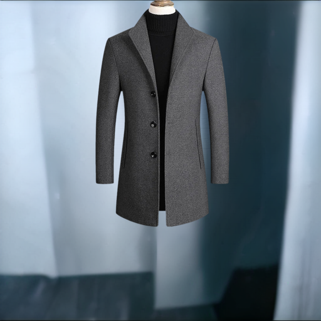 Men's High Quality Luxurious Wool Coat Allmartdeal