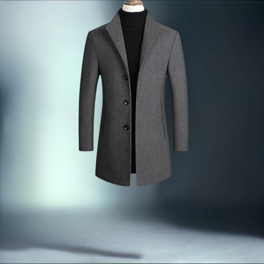 Men's High Quality Luxurious Wool Coat Allmartdeal