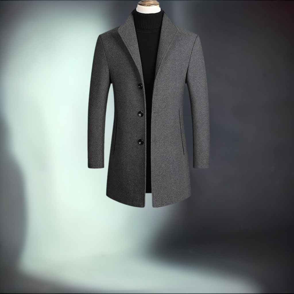 Men's High Quality Luxurious Wool Coat Allmartdeal