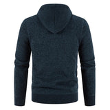 Men's Hooded Knitted Cardigan Sweater Allmartdeal