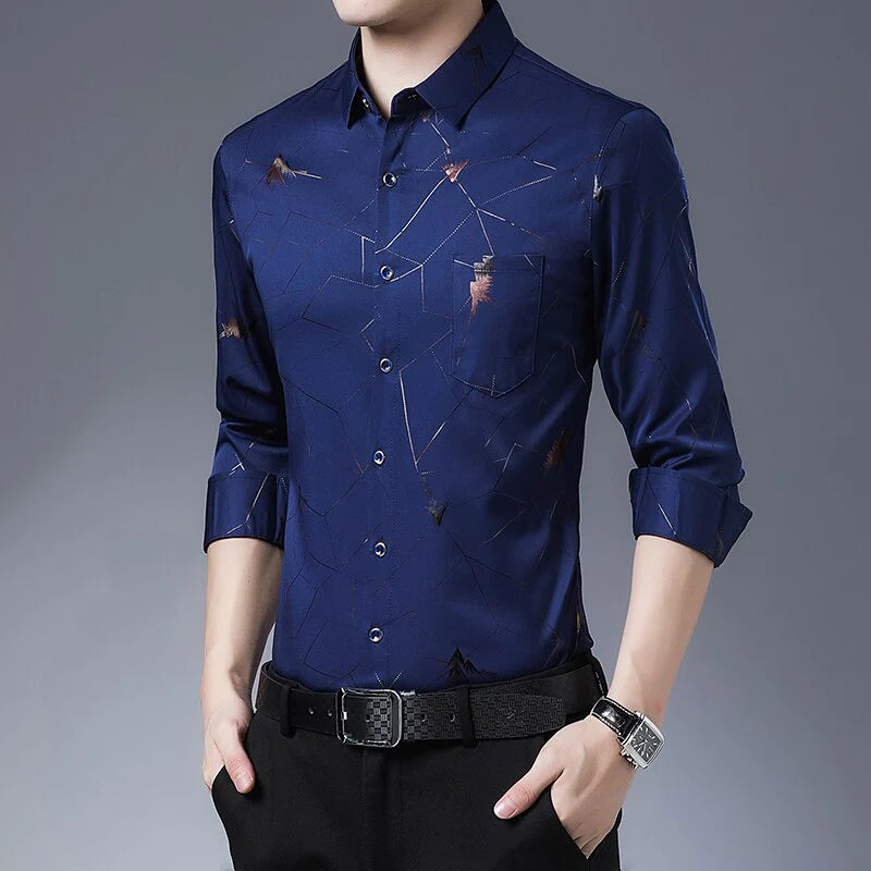 Men's Luxury Designer Big Pocket Shirt Allmartdeal