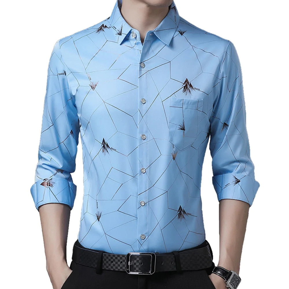 Men's Luxury Designer Big Pocket Shirt Allmartdeal