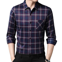Men's Pocket Fashion Long Sleeve Shirt Allmartdeal
