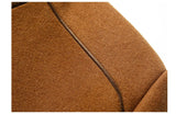 Men's Scarf Collar Cotton Padded Woolen Coat Allmartdeal