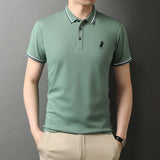 Men's Short Sleeve Casual Polo Shirt Allmartdeal