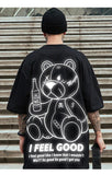Men's T-Shirt Harajuku Cool Print Short Sleeve Allmartdeal
