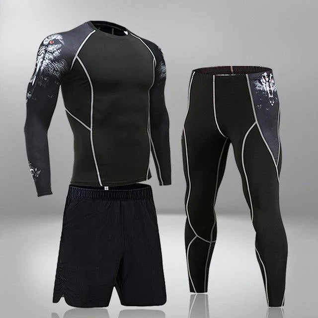 Men's Thermal Sportswear Suits Set Allmartdeal