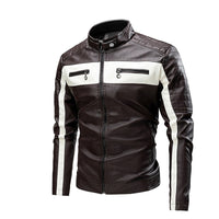 Men's Windproof Vintage Biker PU Leather Jacket Allmartdeal
