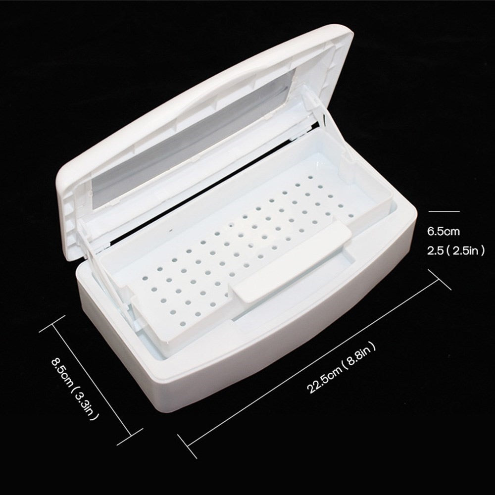 Nail Tools Sterilizer Tray Disinfection Box Allmartdeal