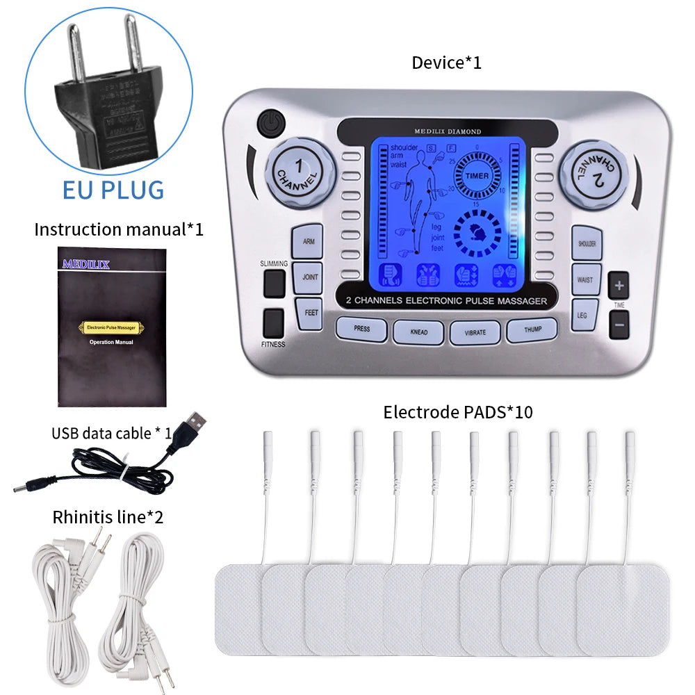 Physiotherapy Ems Muscle Stimulator Acupuncture Slimming Machine Allmartdeal