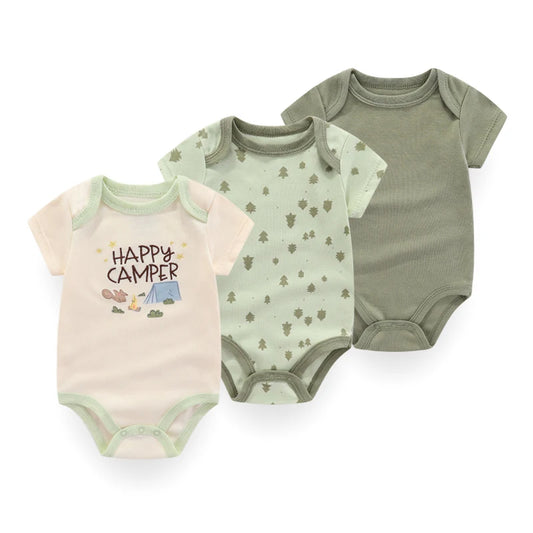Baby Newborn Cotton Short Sleeve Bodysuit