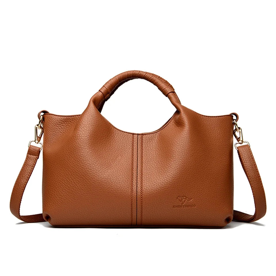 Women's High-Quality Soft Leather Shoulder Bag