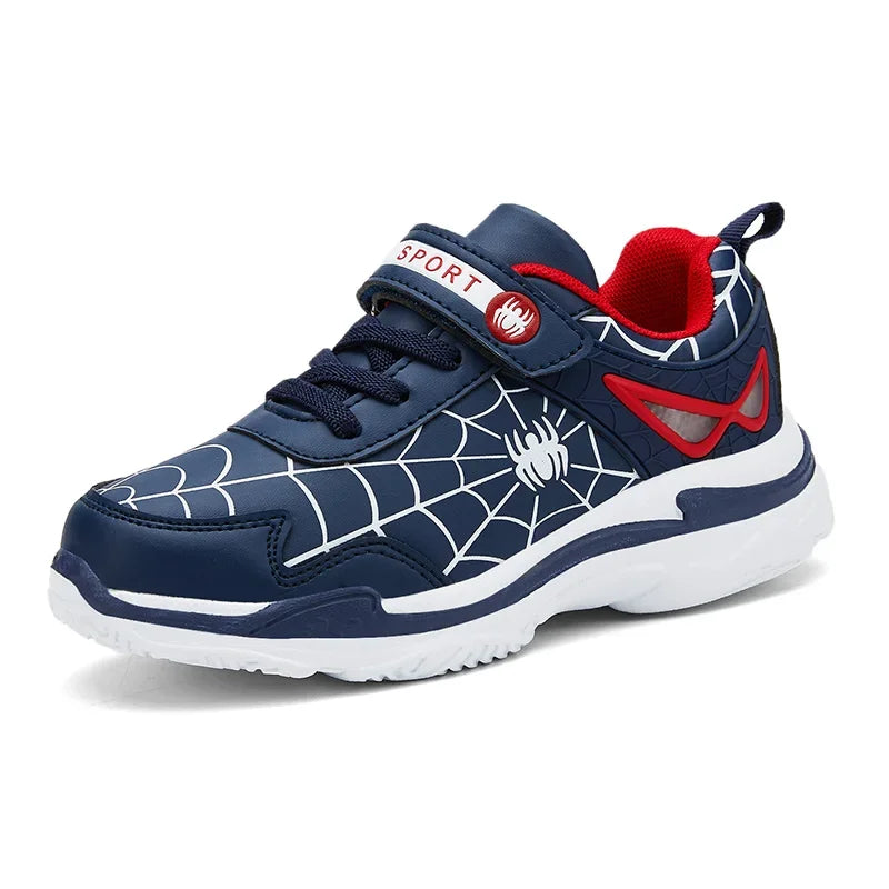 Kids PU Leather Fashion Casual Sports Sneakers