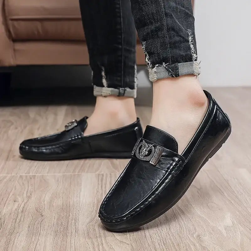 Men's Artificial Leather Upper EVA Insole Comfortable Loafers Shoes
