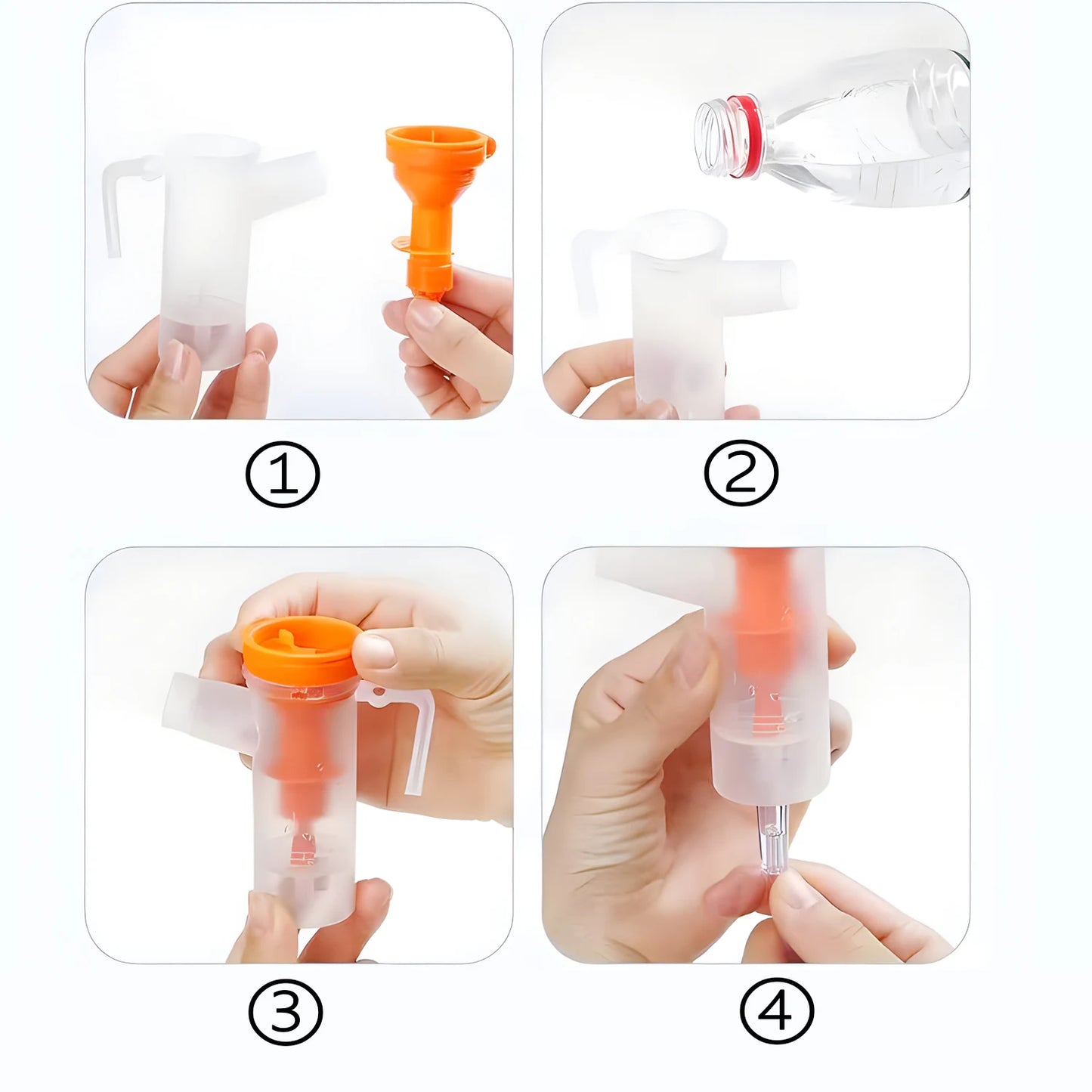Handheld Portable Mesh Silent Inhaler Nebulizer