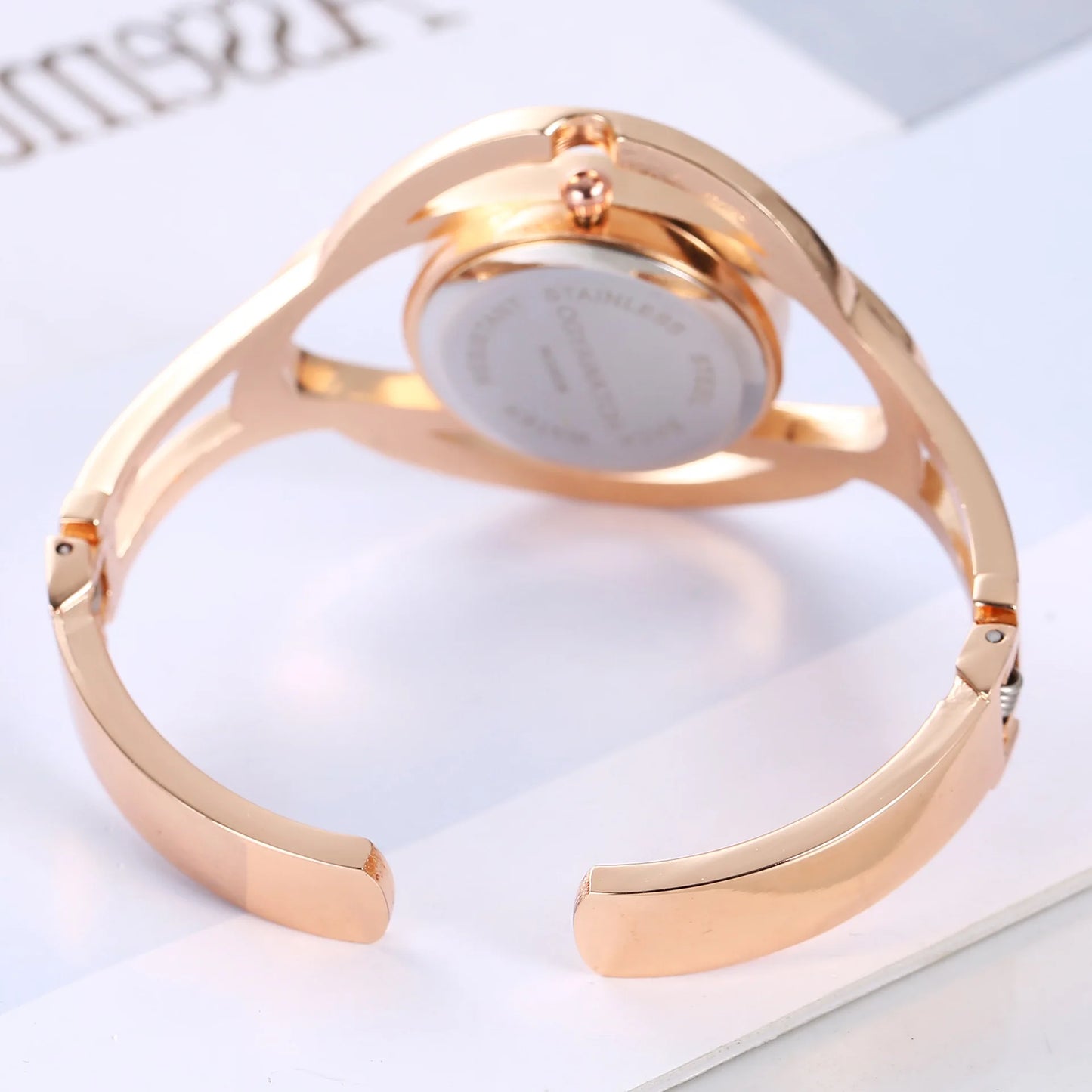 Women's Light Luxury Metal Bracelet Watch