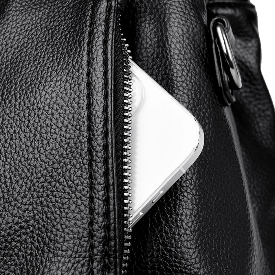 Women's High-Quality Soft Leather Shoulder Handbag