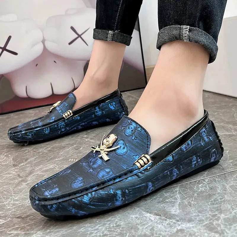 Men's High-Quality Genuine Leather Versatile Shoes Loafers