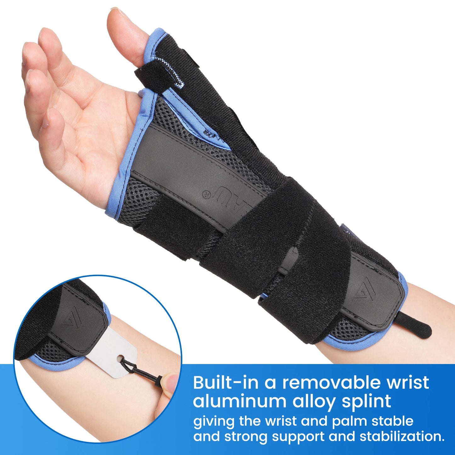 Wrist Brace Thumb Support Breathable Sprain Hand Fixation