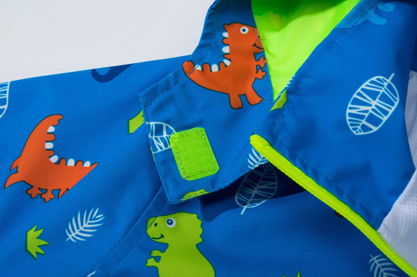 Kids' Waterproof Detachable Hood Mesh Cloth Padded Jacket
