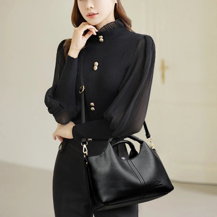 Women's High-Quality Soft Leather Shoulder Bag