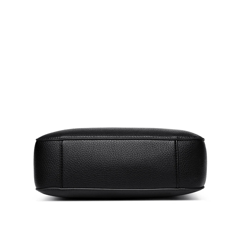 Women's Soft Leather Messenger Shoulder Bag