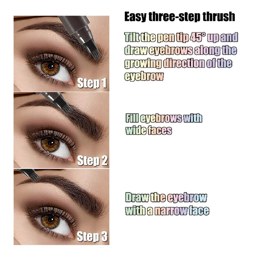 Waterproof Microblading Eyebrow Pencil Pen