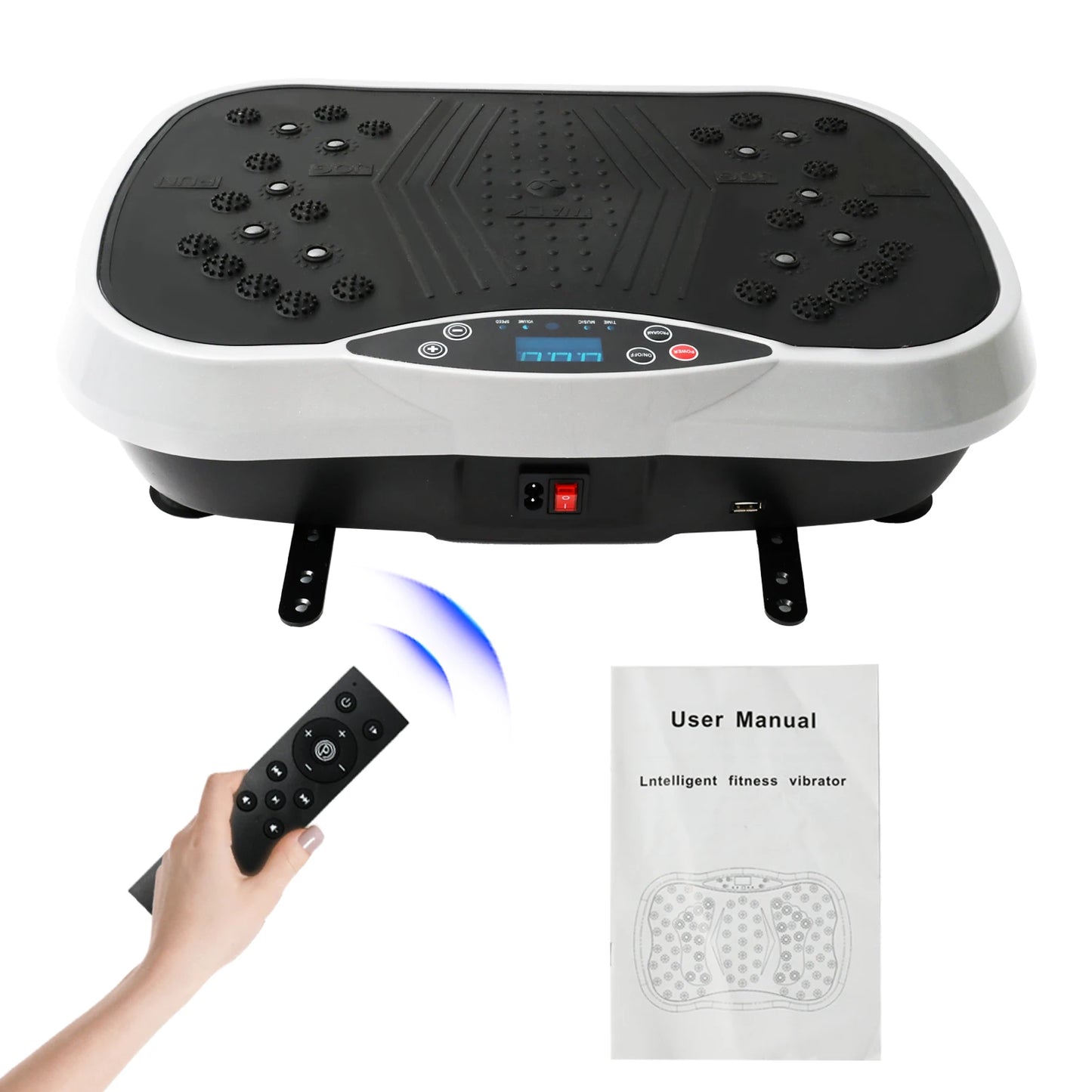 Vibration Plate Exercise Machine Fat Burning Fitness Fat Workout