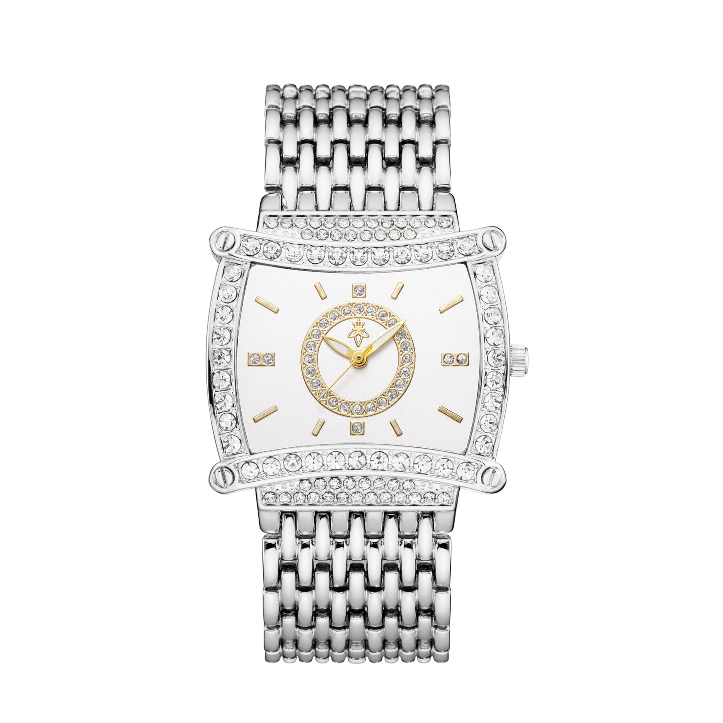 Women's Luxury Diamond-Set Dial Water Resistant Quartz Bracelet Watch