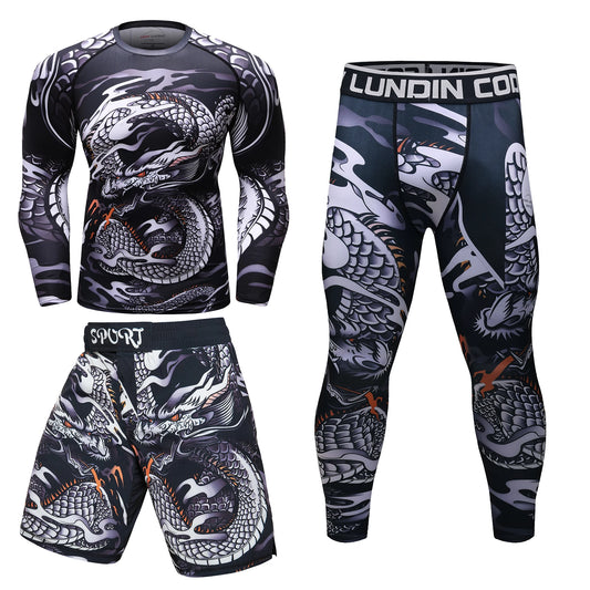 Men's Compression Sport Suit Set