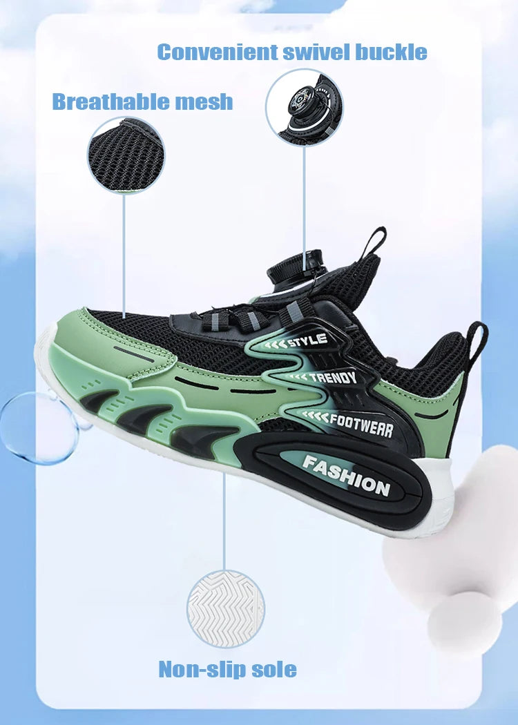 Kids' Breathable Lightweight Mesh Sneakers