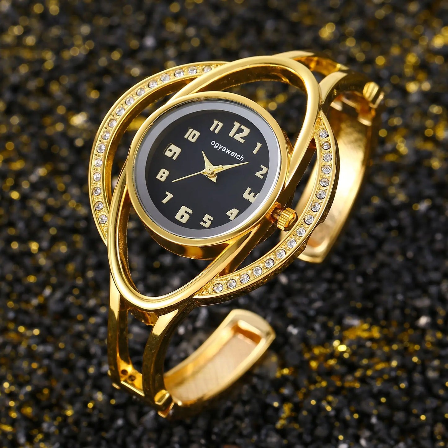 Women's Light Luxury Metal Bracelet Watch