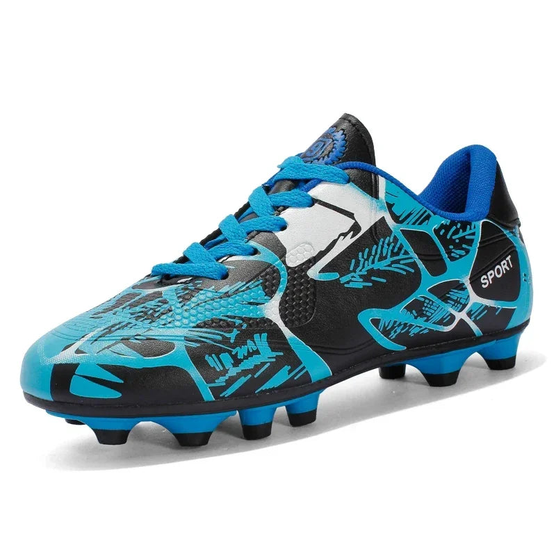 Men Kids Ultralight Non Slip Grass Soccer Cleats Boots