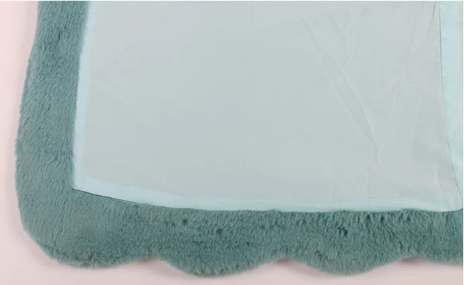 Women's Long Soft Fluffy Faux Rex Rabbit Fur Coat