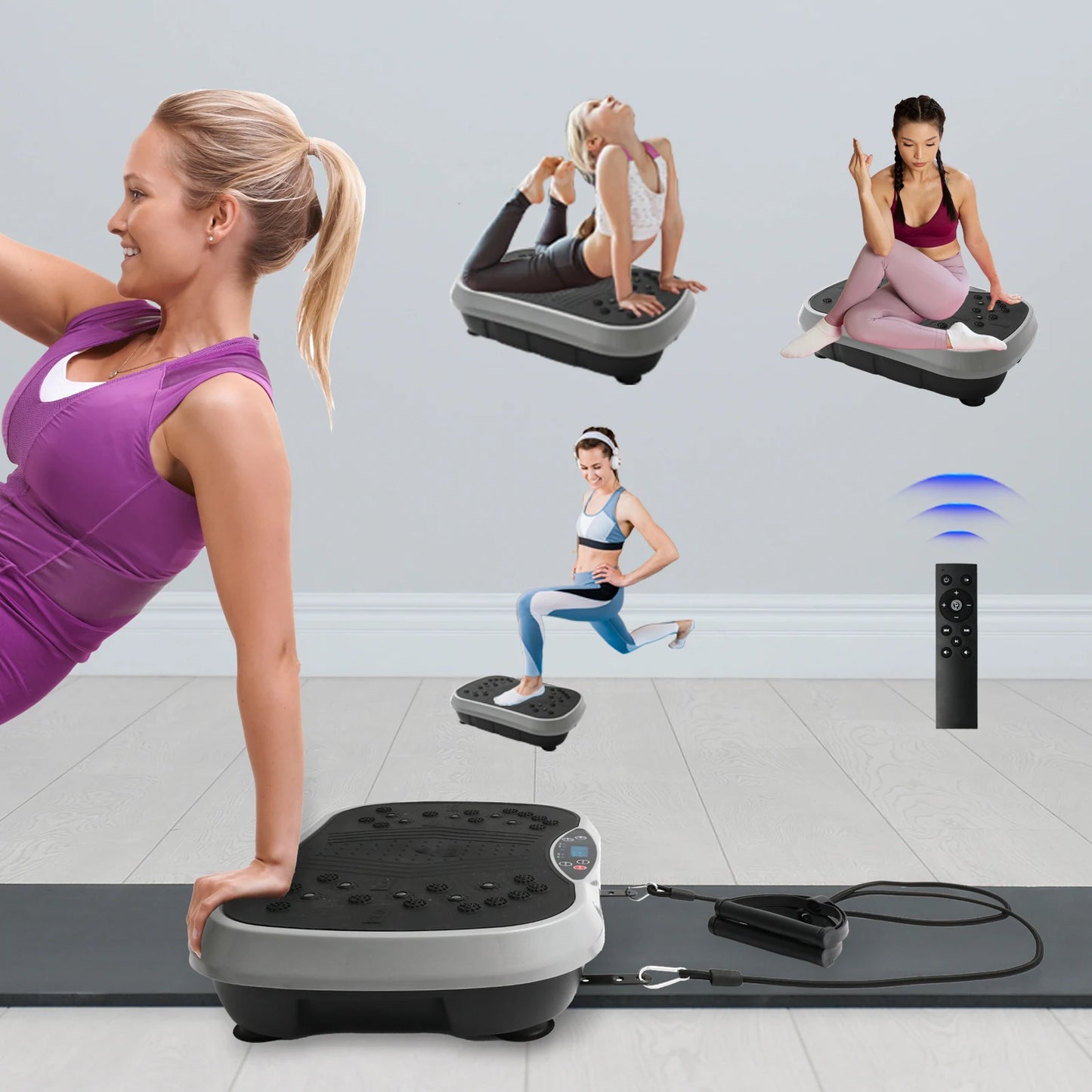 Vibration Plate Exercise Machine Fat Burning Fitness Fat Workout