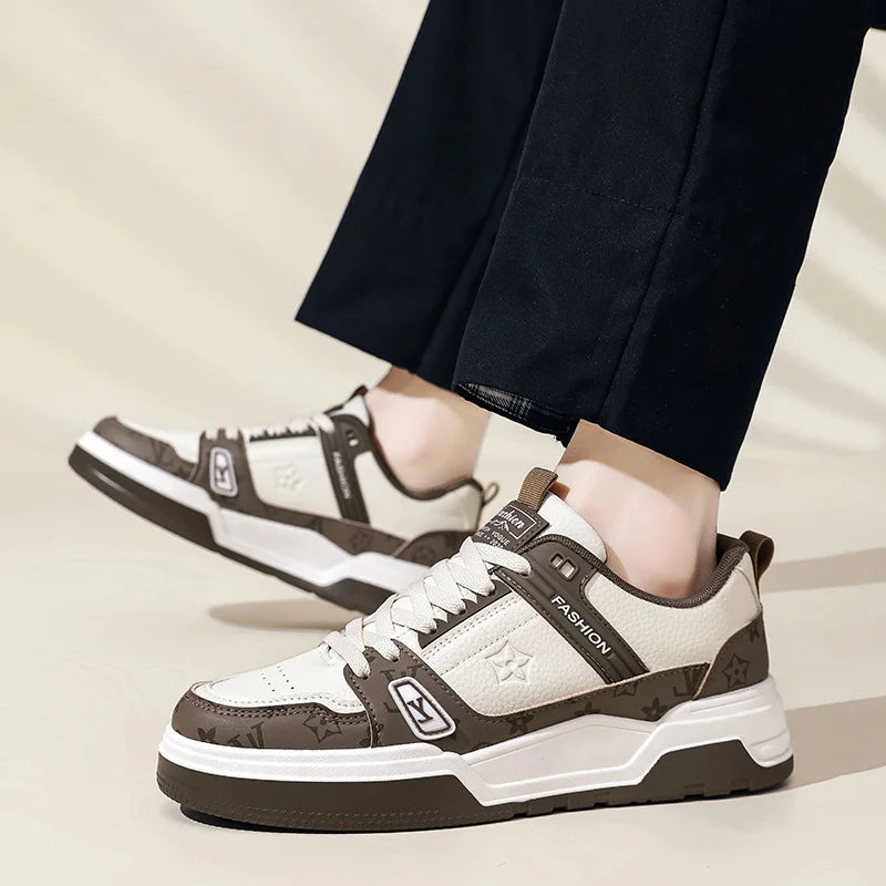 Men's Street Style Skateboard Comfortable Platform Sneakers