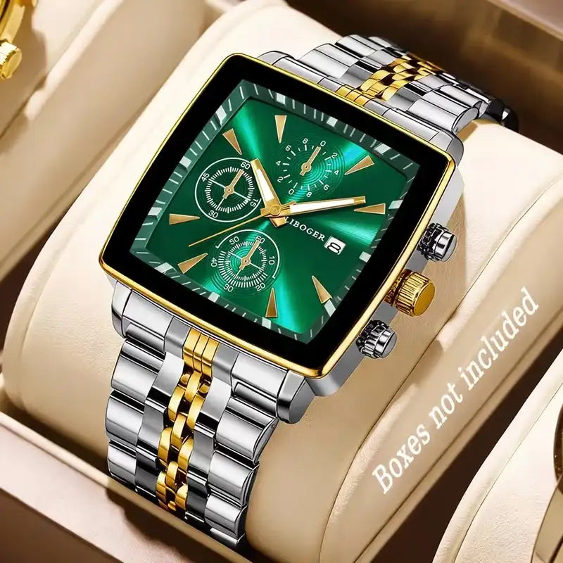 Men's Quartz Stainless Steel Wristwatch