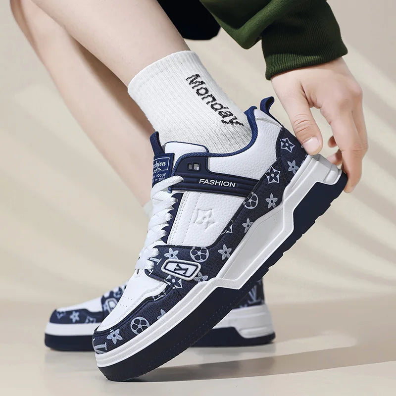 Men's Street Style Skateboard Comfortable Platform Sneakers